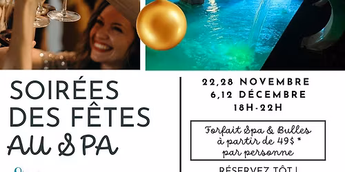 Soir\u00e9es des FESTIVIT\u00c9S 2025 au P\u00fcr D\u00e9tente et Spa