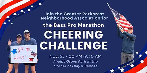 Bass Pro Marathon Cheering Challenge - Parkcrest Cheering Squad