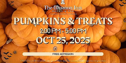 The Mission Inn Hotel & Spa's Pumpkins and Treats