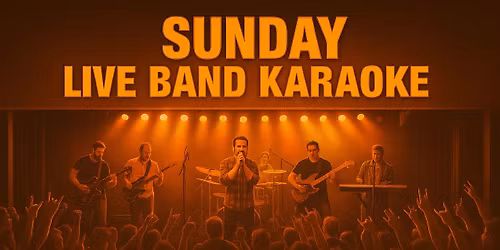 Live Band Karaoke! Sing with the band!!