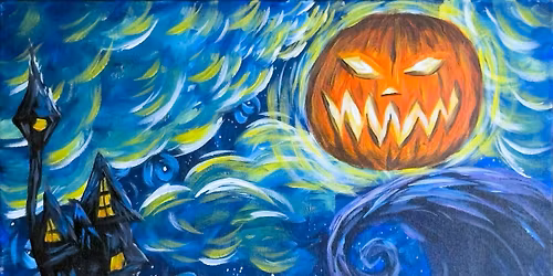 Toledo Paint & Sip Party \u2013 Starry Nightmare