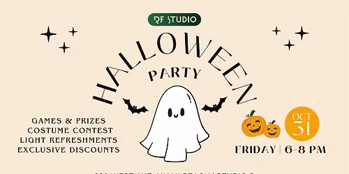 Halloween Party at RF Studios Miami  | Treats & Costume Contest
