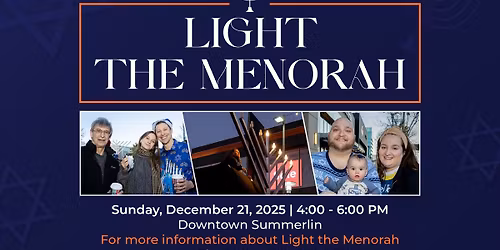Light the Menorah 2025