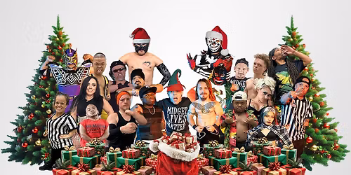 MicroMania Midget Wrestling: Riverside,CA at Riverside Municipal Auditorium ELF BATTLE