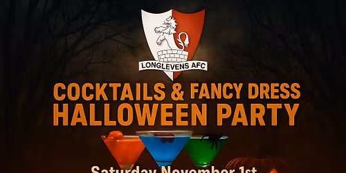 SENIOR HALLOWEEN COCKTAILS & FANCY DRESS PARTY