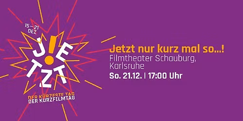 Jetzt nur kurz mal so...!