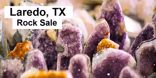 Gem Amethyst Rock Fossil Sale Dec 20, 21 (9am - 5pm) - (Laredo, TX)