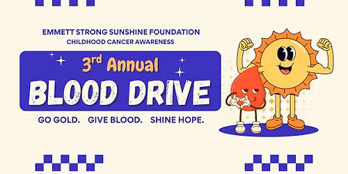 3rd Annual Childhood Cancer Awareness Blood Drive