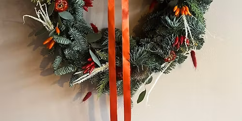 Sip & Spruce Christmas Wreath Evening