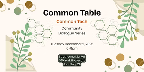 Common Table: Common Tech for Common Good