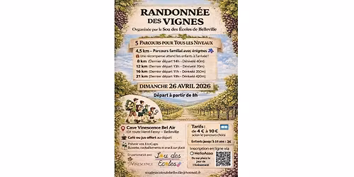 Randonn\u00e9e des vignes
