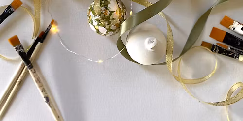 Bauble Painting Workshop - Wednesday 3rd December 6:30pm