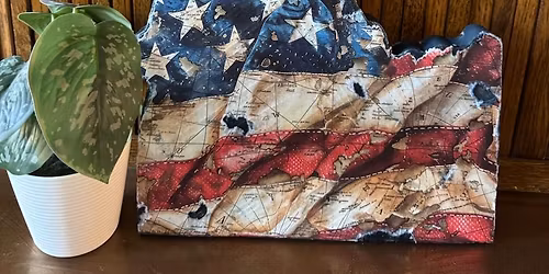 Patriotic Idaho Decoupage Class