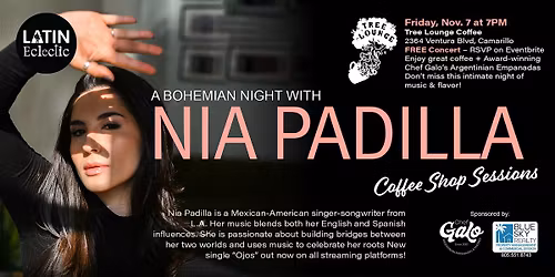 A Bohemian Night With Nia Padilla, Coffee Shop Sessions