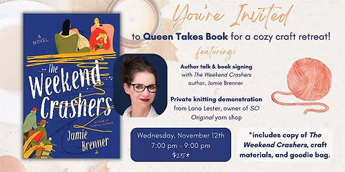 The Weekend Crashers with Jamie Brenner