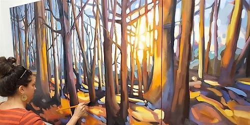 Paint a Loose & Luminous Forest, 2 Days