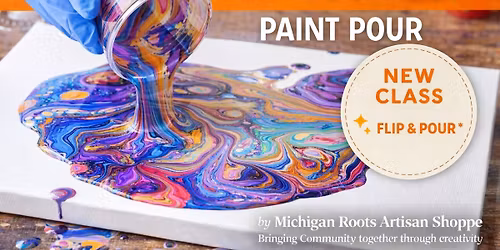 Flip Your Cup Paint Pour Event @ HP Rec Center
