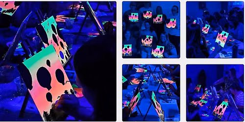 Glow in the Dark Paint Night