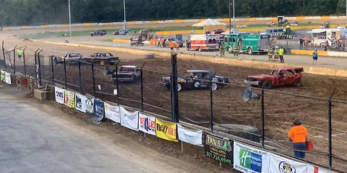 Demolition Derby at the Allegany County Fair