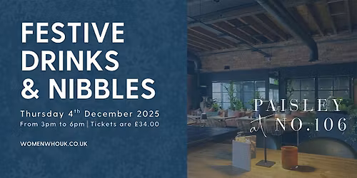 Festive Drinks & Nibbles with The Women Who Business Community