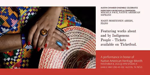 Concert Celebrating Native American Heritage Month