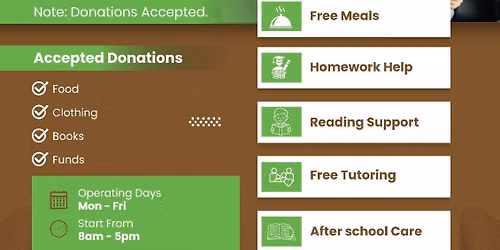 soup kitchen and after school program