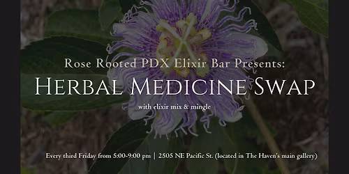 Herbal Medicine Swap + Herbalist Meet Up
