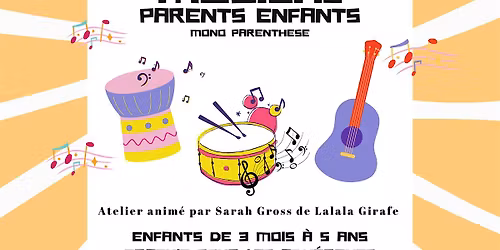 \u00c9veil Musical Parents\/Enfants - Novembre 2025