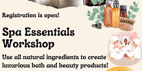 Bath and Beauty Essentials Workshop