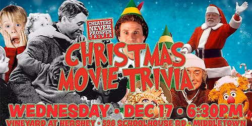 Christmas Movie Trivia at The Vineyard at Hershey