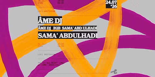 \u00c2me DJ x Sama' Abdulhadi