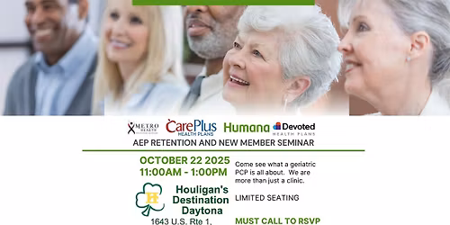 AEP Retention and new member seminar  at Houligan's Destination Daytona