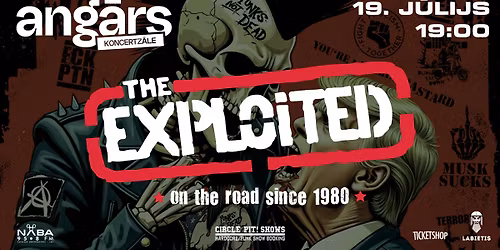THE EXPLOITED R\u012bg\u0101 - JAUNS DATUMS!