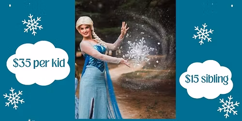 Tiara Thursday - Ice queen meet & greet (Reg. by Dec 14)