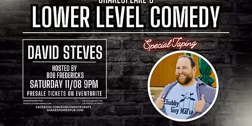 Shakespeare's Pub Comedy - David Steves - Special Recording