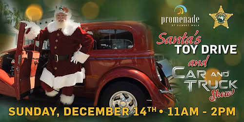 Sunset Walk & Osceola County Sheriff's Office Santa's Toy Drive & Car Show