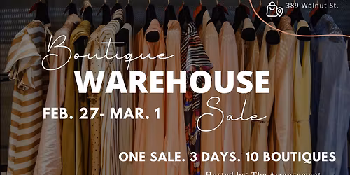 Boutique Warehouse Sale