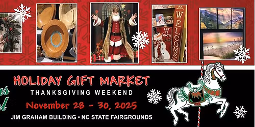 Christmas Carousel Holiday Gift Market