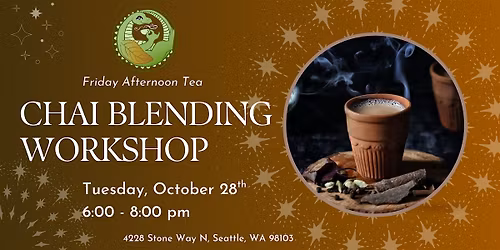 Chai Blending Workshop