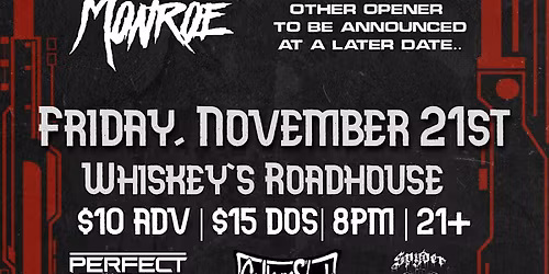 Saving Vice w\/ The Failsafe, Monroe, & TBA