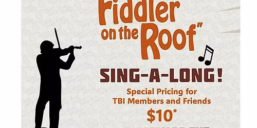 Fiddler on the Roof @ Laemmle Claremont w\/TBI 2025