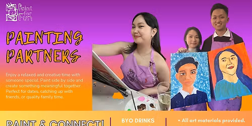 Paint  And Sip: Painting Partners | Melbourne Painting Class