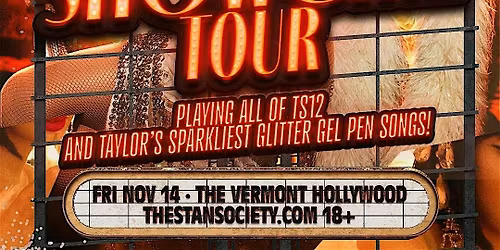 Stan Society presents Life of a Showgirl: Taylor Night