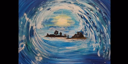 Ocean Wave Paint-Night Event- Loxahatchee Studio