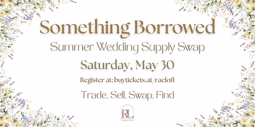 Something Borrowed: Summer Wedding Supply Swap