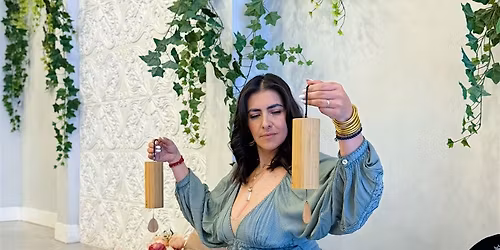 Sound Bath & Reiki Infused with Flower Essence Journey w\/ Isabel