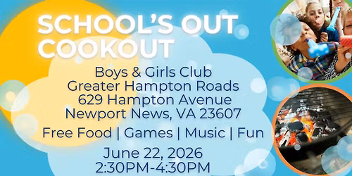 School's Out Cookout