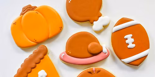 11\/22\/25 @ 10AM: Gobble Gobble Cookie Decorating Class