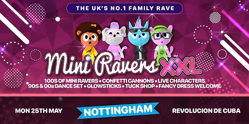 Mini Ravers Nottingham