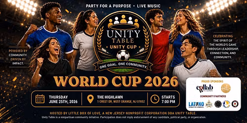 Unity Cup 2026: One Goal. One Community.